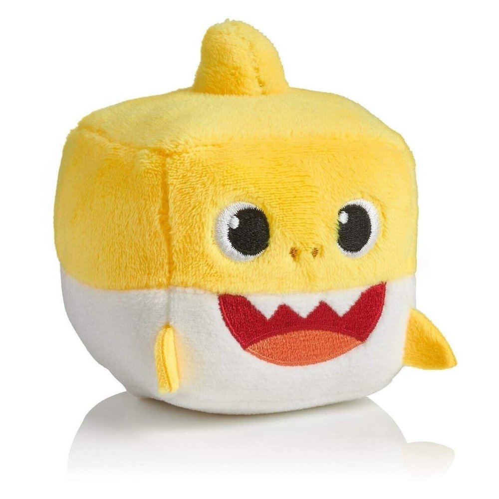 !Pinkfong Song Baby Shark Cube Yellow Official Doll Plush NWT